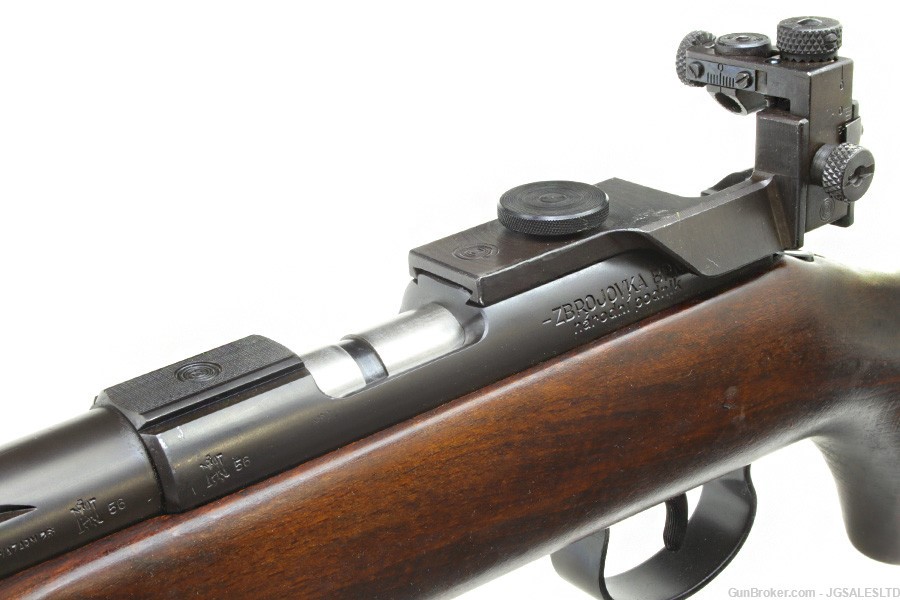 BRNO Model #3 Bolt Action Target Rifle 22LR C&R w/ Box, Peep Sight & Target-img-4