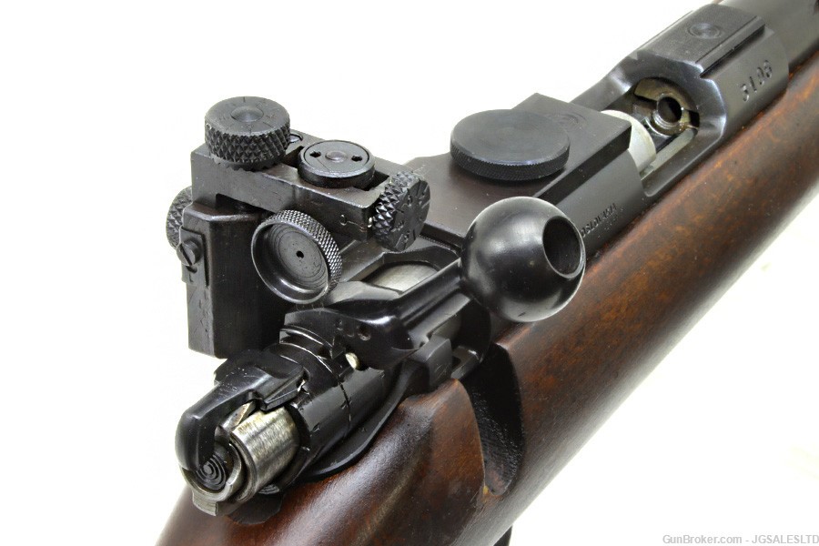BRNO Model #3 Bolt Action Target Rifle 22LR C&R w/ Box, Peep Sight & Target-img-6
