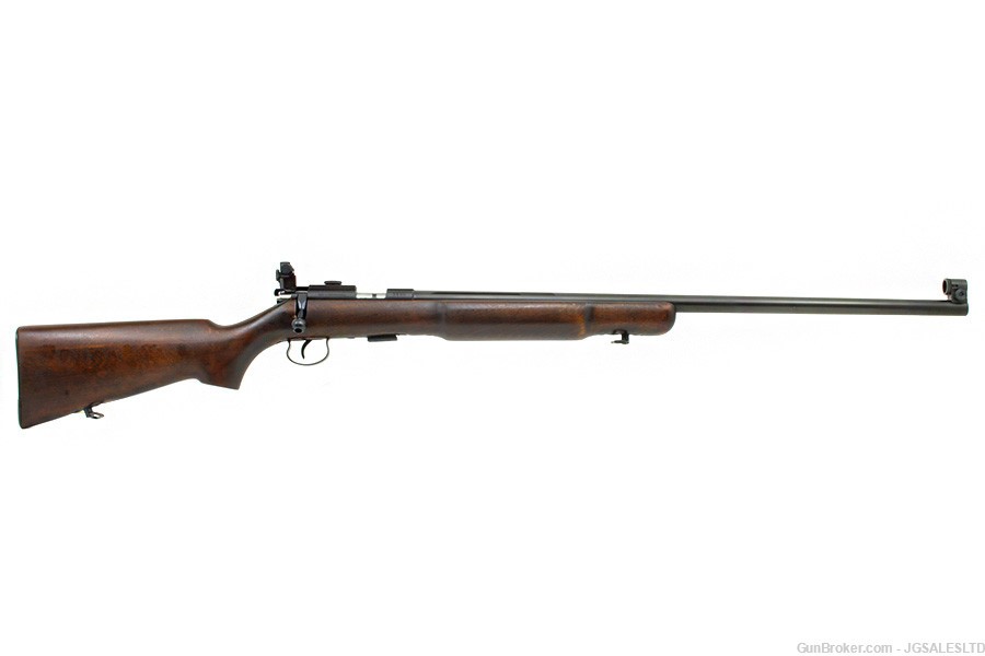 BRNO Model #3 Bolt Action Target Rifle 22LR C&R w/ Box, Peep Sight & Target-img-0