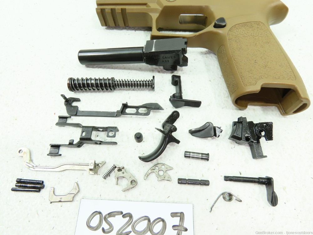 Sig Sauer P320 M18 9mm Slide Barrel Trigger & Repair Parts-img-1