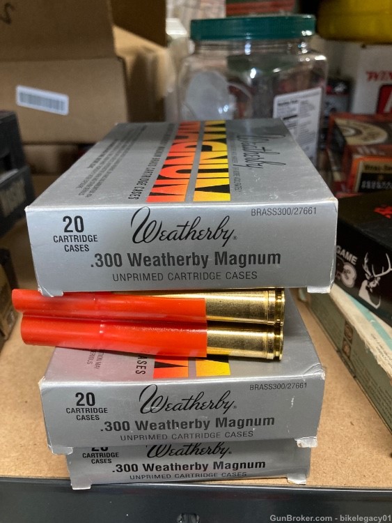 New Weatherby un primed 300 WBY Magnum Brass-img-2