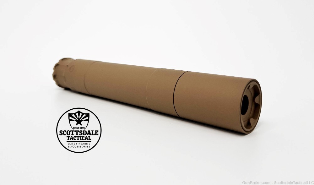 Rugged Obsidian 45 FDE Suppressor -img-0