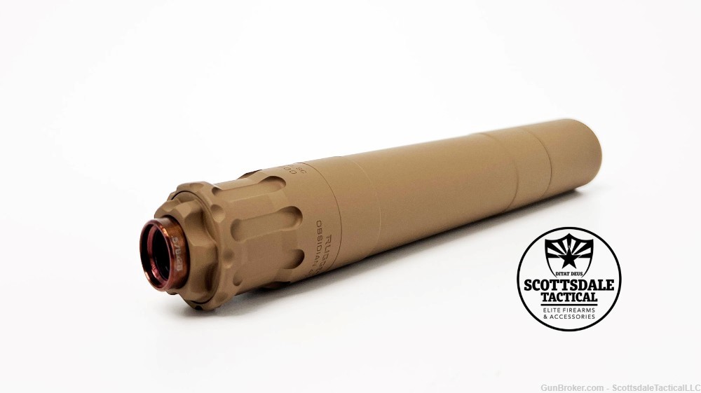 Rugged Obsidian 45 FDE Suppressor -img-1