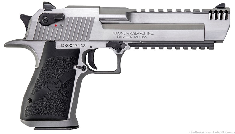 Magnum Research Desert Eagle 50AE 6" 7+1 Stainless Steel DE50SRMB-img-8