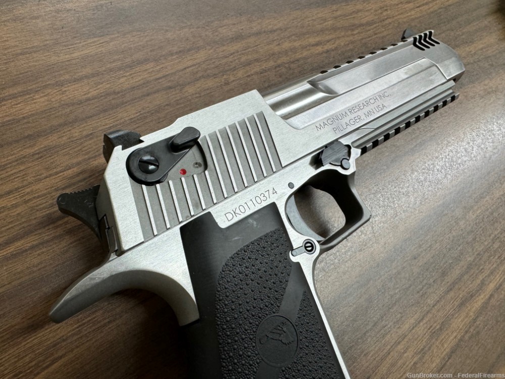 Magnum Research Desert Eagle 50AE 6" 7+1 Stainless Steel DE50SRMB-img-4