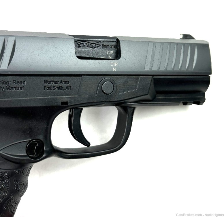 Walther creed 9mm semi auto pistol 2-10rd 2-16rd mags -img-3