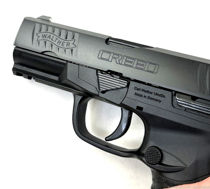 Walther creed 9mm semi auto pistol 2-10rd 2-16rd mags -img-5