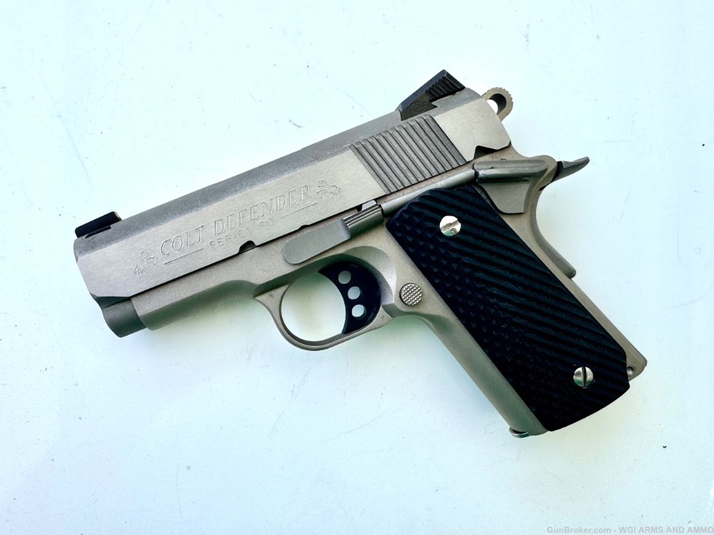 Colt 1911 Series 80 Lightweight Defender .45 ACP 45 Compact Nice -img-8