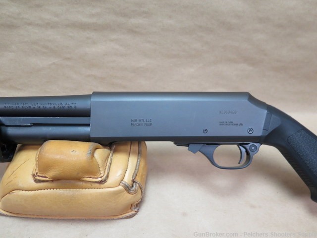 H&R Pardner Protector 12ga Home Defense Pump Shotgun MagPul Stock-img-9