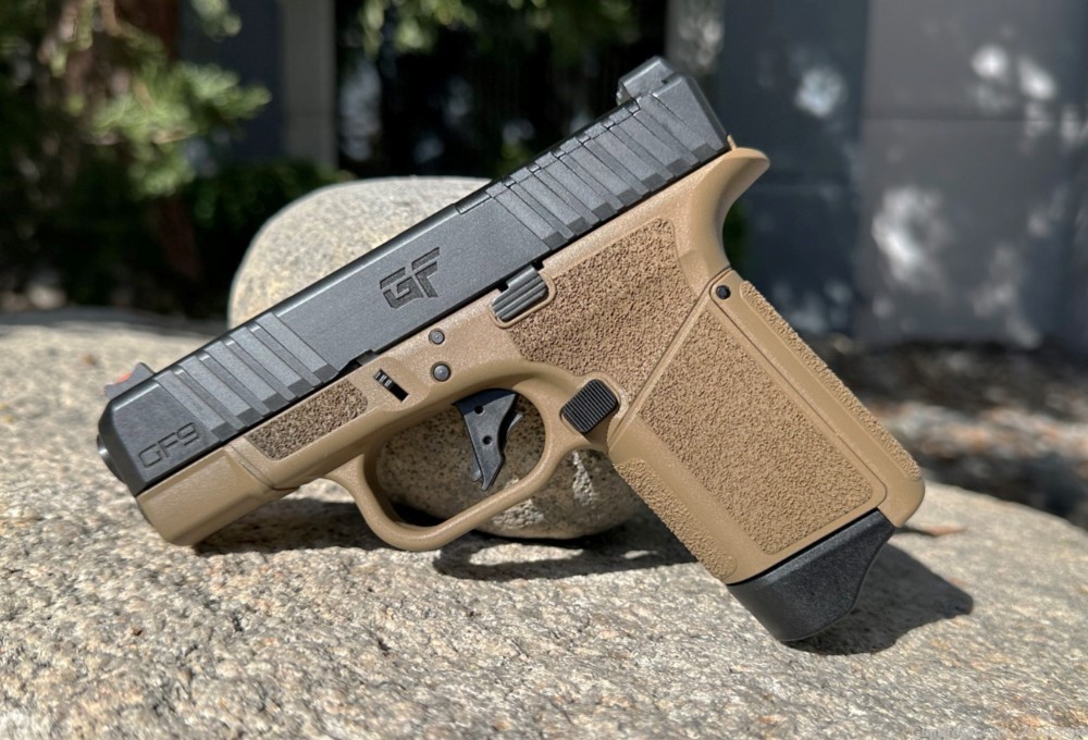 GF9 RAPTURE PRO 9MM 3.25" BRL 12+1 CAP SUB COMPACT FDE/BLACK-img-0