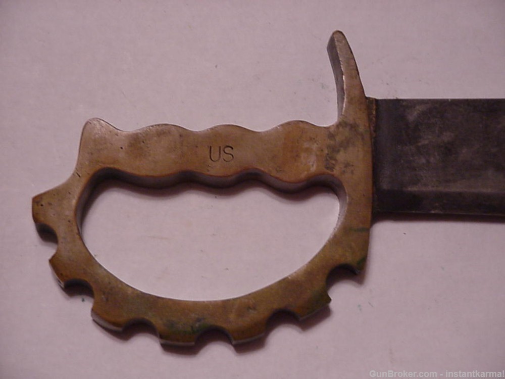 World War II Australian private purchase large Cog knuckle knife-img-2