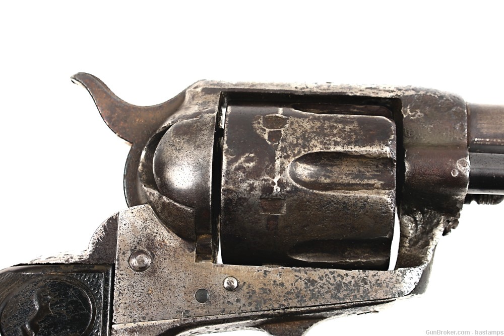 Colt Single Action Army (SAA) Revolver in 44-40 WCF –SN:132422 (Antique) -img-24