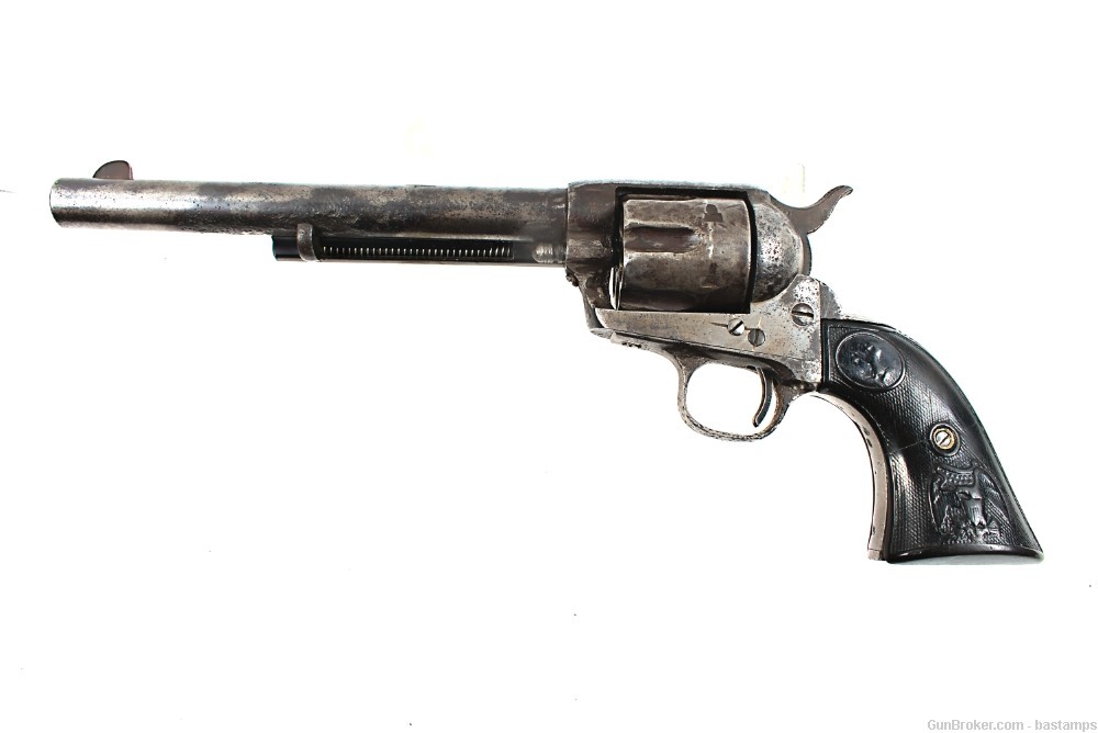 Colt Single Action Army (SAA) Revolver in 44-40 WCF –SN:132422 (Antique) -img-1