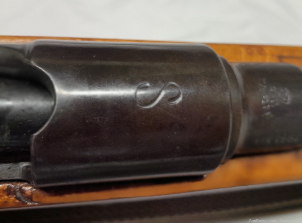 Rare Kriegoff 9.3mm Mauser (8mm) WWII German Italian Carcano Carbine Rifle-img-1