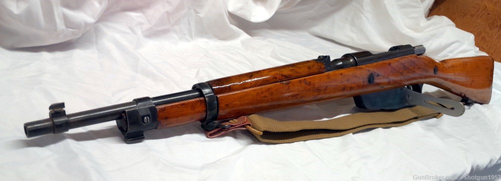 Rare Kriegoff 9.3mm Mauser (8mm) WWII German Italian Carcano Carbine Rifle-img-7