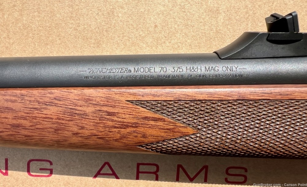 Winchester 70 Safari Express 375 H&H Magnum 24" NIB 2024 -img-21