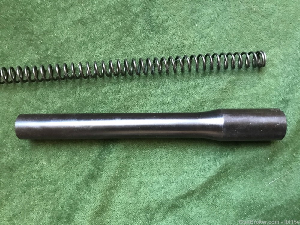 Browning 1903 / Swedish 1907 9mm Long, Original NOS Barrel & Recoil Spring!-img-2