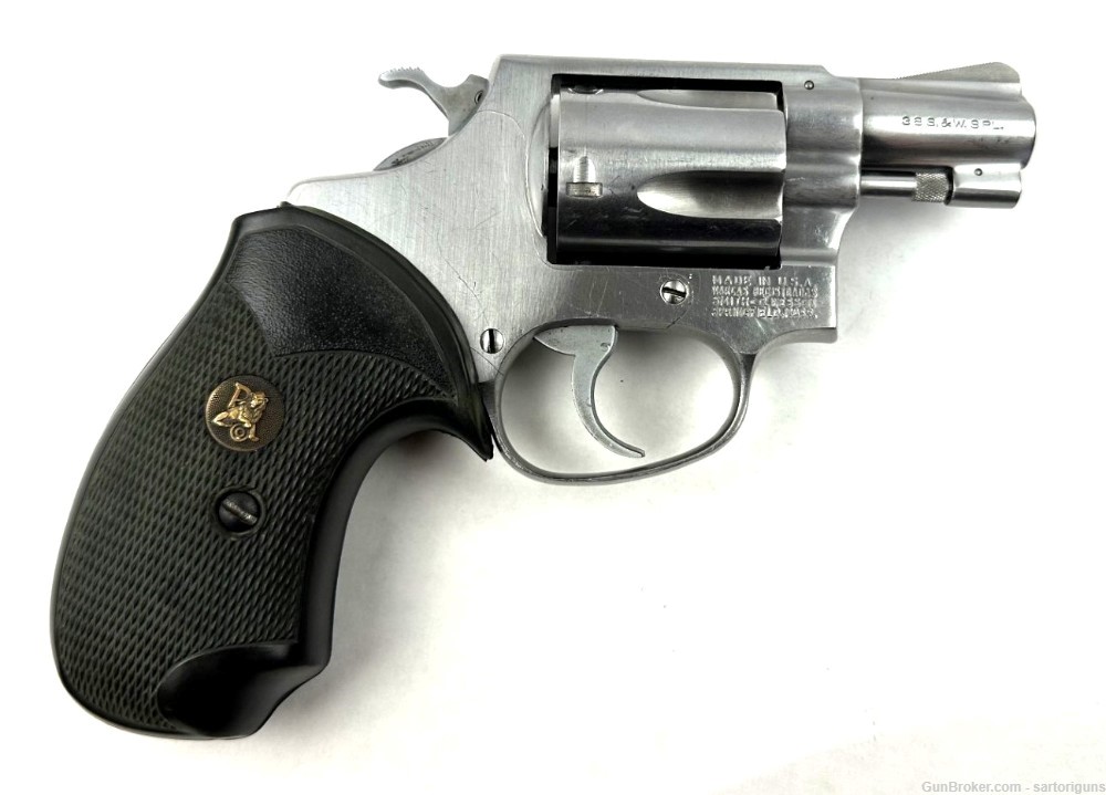 Smith & Wesson 60 .38spl revolver 2" stainless -img-3
