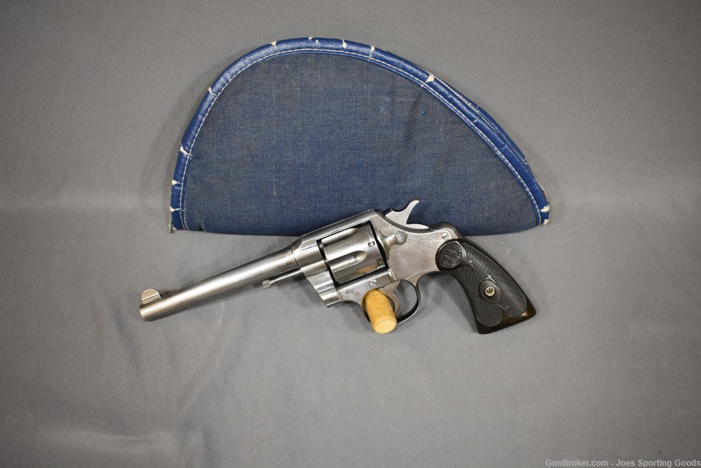 Colt Army Special - .38 Special Double-Action Revolver w/ 6" Barrel & Case-img-0
