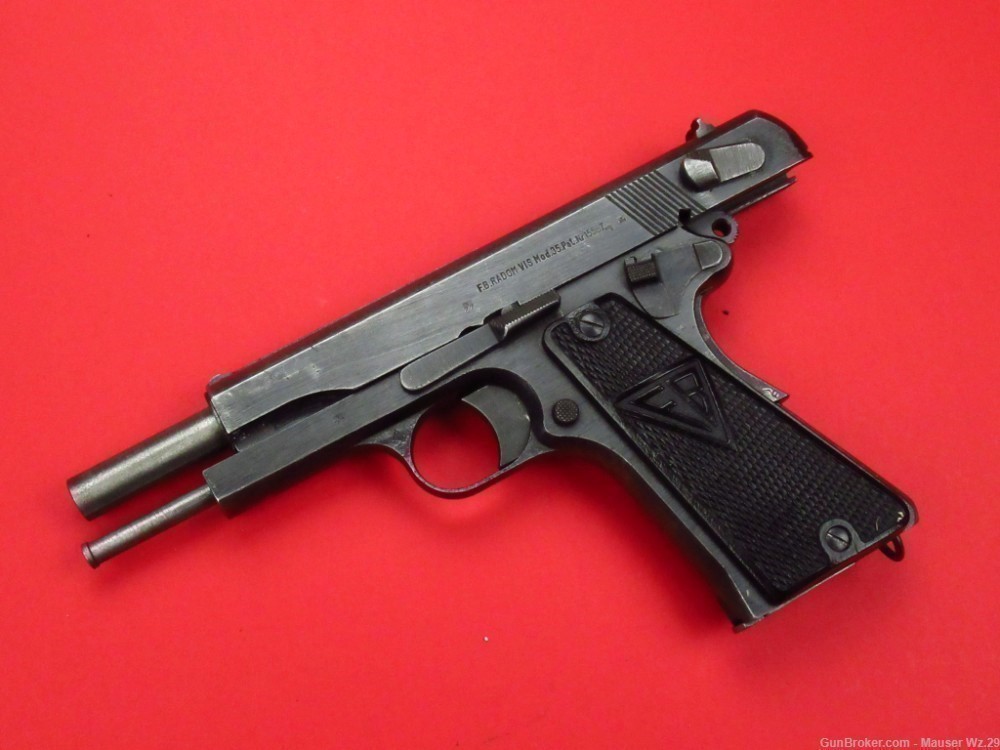 Nice 1942 German Occupation Radom VIS Polish WWII 9mm Luger P38-img-62