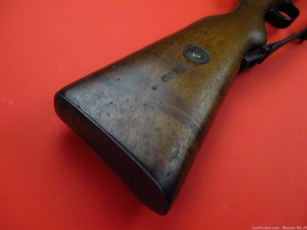 Very rare 1908 DWM BERLIN WWII German Gewehr 98 rifle 8mm Mauser K98 Gew98-img-28