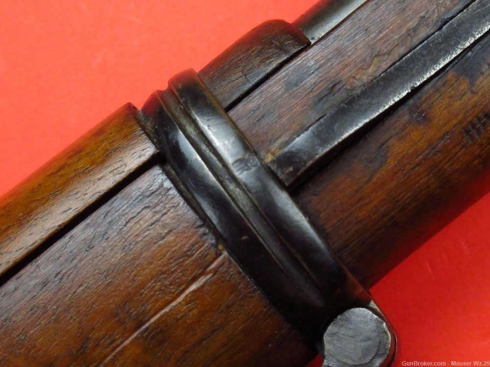 Very rare 1908 DWM BERLIN WWII German Gewehr 98 rifle 8mm Mauser K98 Gew98-img-11