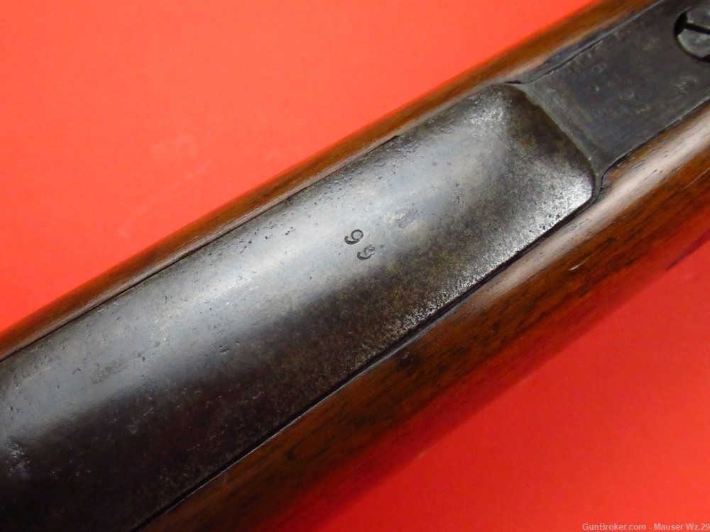 Very rare 1908 DWM BERLIN WWII German Gewehr 98 rifle 8mm Mauser K98 Gew98-img-80