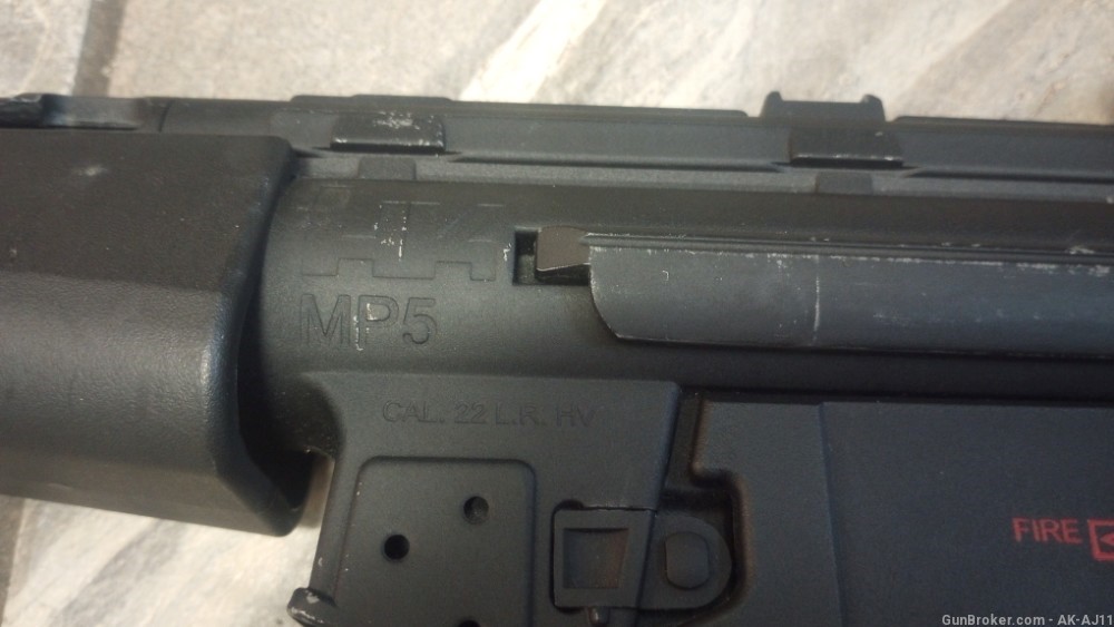 HK MP5 22lr rifle Walther mp5 22 collapsible stock-img-9