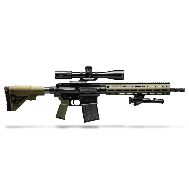 HK MR762 7.62mm LRP III w/Viper PSTII, Bipod, Mount (2)10rd Mags 81000499-img-0