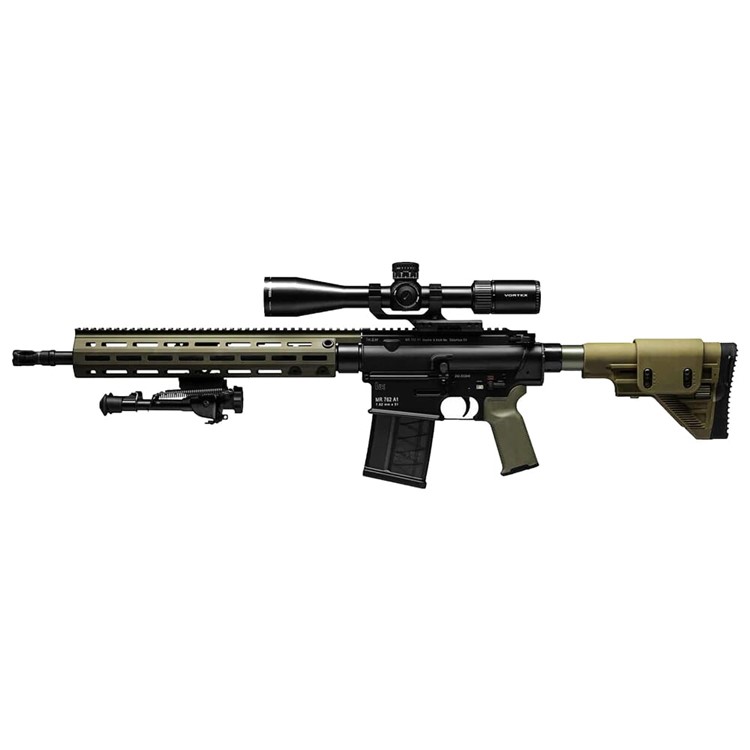 HK MR762 7.62mm LRP III w/Viper PSTII, Bipod, Mount (2)10rd Mags 81000499-img-1