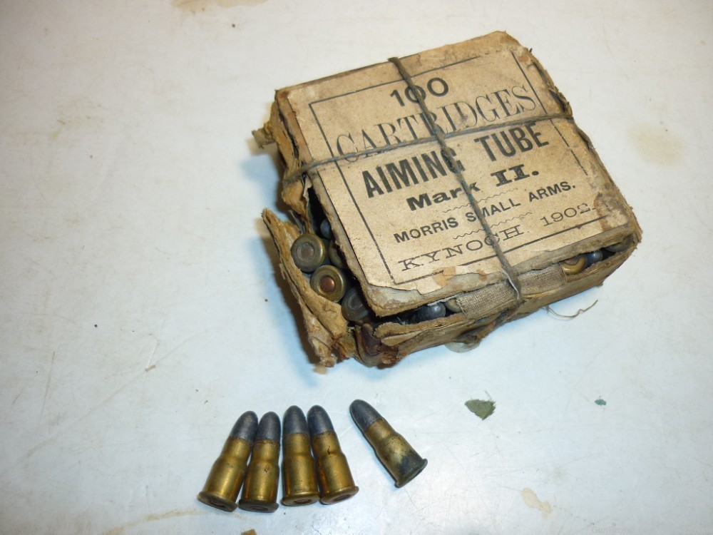 5rd .297/230 SHORT MK II Morris Tube ORIGINAL AMMO Subcaliber Device Henry-img-11