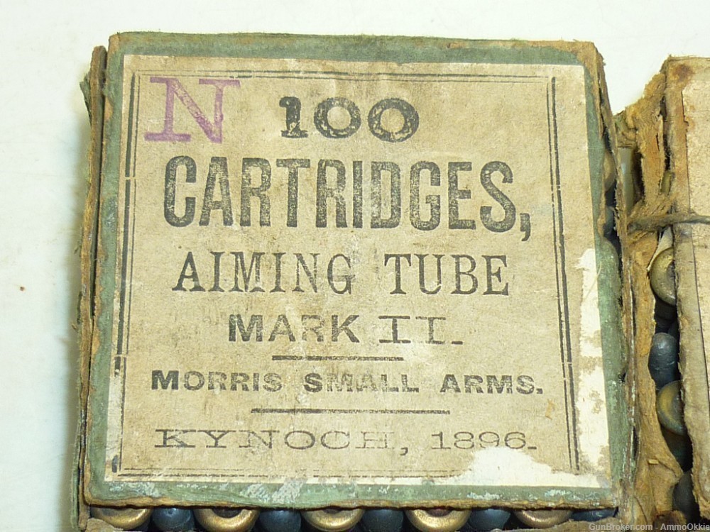 5rd .297/230 SHORT MK II Morris Tube ORIGINAL AMMO Subcaliber Device Henry-img-2