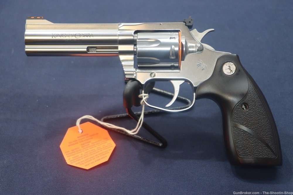 Colt KING COBRA TARGET Revolver 357MAG Stainless 357 Magnum DA 4.25 357 MAG-img-0