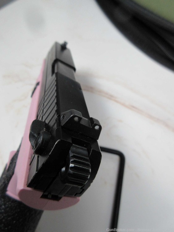 Walther PK380 .380ACP pink/black 8+1 ambi safety & mag release-img-4