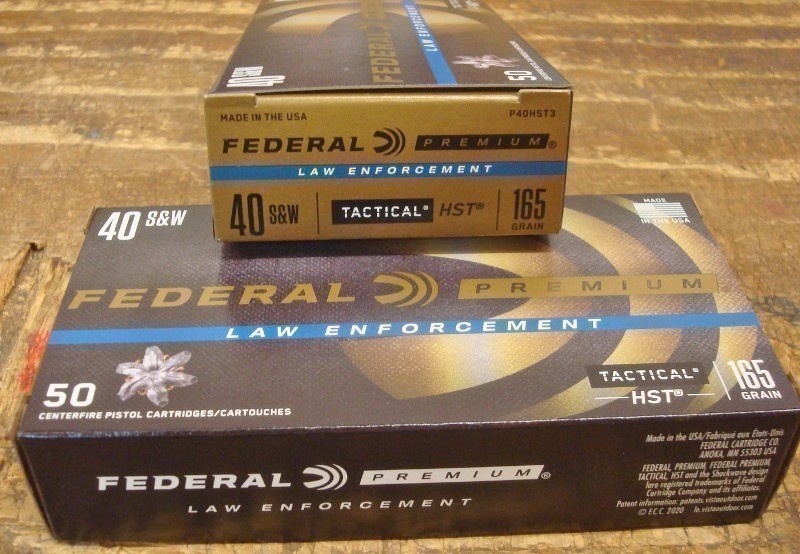 1000 Federal .40s&w HST 165 gr JHP Tactical P40HST3 ammunition-img-4