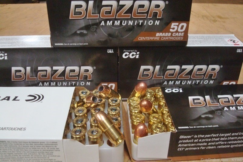 500 Federal .45 acp Hi Shok 230 gr COMBO PACK CCI FMJ & JHP 08904 5230-img-4