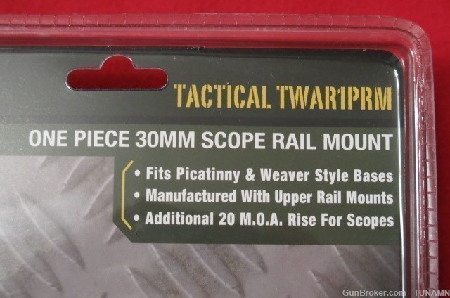  BSA Tactical One Piece 30 MM Scope Rail Mount For Your M4 / AR 15 / M16 -img-4