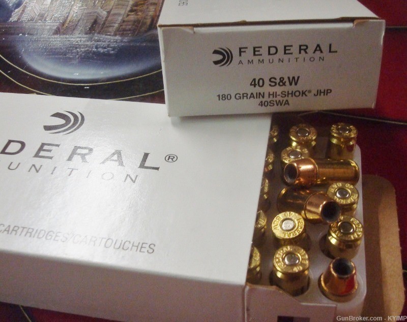 200 Federal .40s&w HI-SHOK 180 gr JHP .40 Tactical 40SWA ammunition-img-2