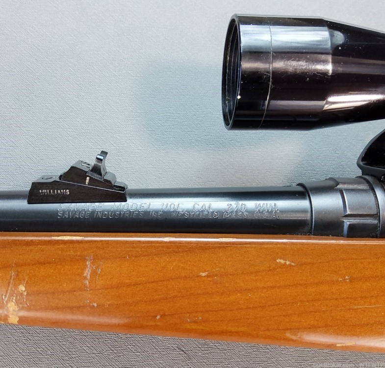 Savage Industries model 110E Bolt Action. 270 WIN 22" Barrel NO CC FEES -img-6