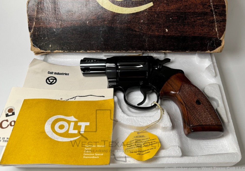 Colt Cobra Original 1974 Production Factory Blued Finish 99% In The Box-img-0
