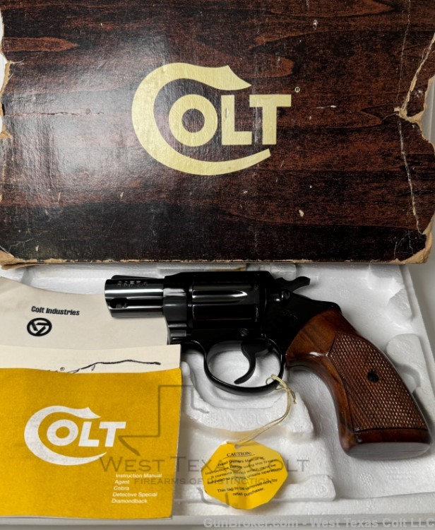 Colt Cobra Original 1974 Production Factory Blued Finish 99% In The Box-img-25