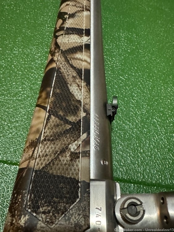 VERY RARE RUGER 77/44 FACTORY CAMO STOCK ALL STAINLESS 44 MAGNUM 2015-img-14