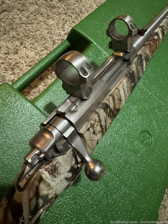 VERY RARE RUGER 77/44 FACTORY CAMO STOCK ALL STAINLESS 44 MAGNUM 2015-img-5