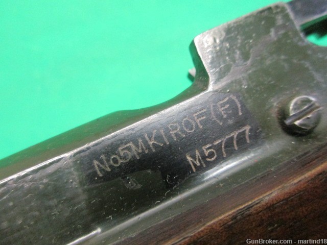 British Lee Enfield No5 Mk1 ROF Jungle Carbine 303 British NICE -img-5