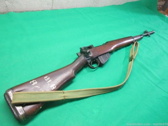 British Lee Enfield No5 Mk1 ROF Jungle Carbine 303 British NICE -img-0