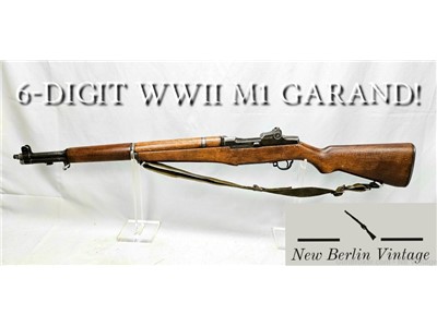 6-DIGIT WWII M1 GARAND CMP M1-Garand Springfield Armory Garand M1!