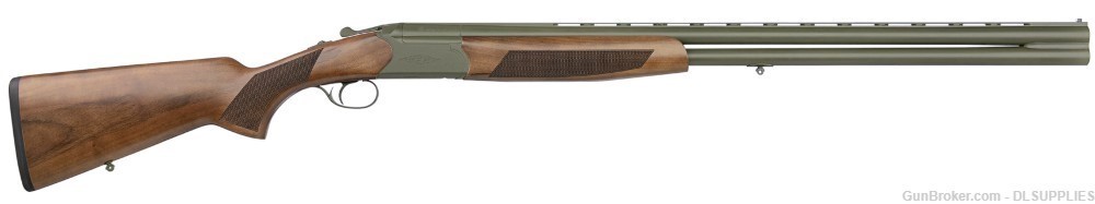 CZ USA (HUGLU) DRAKE ALL TERRAIN OD GREEN FINISH WALNUT STOCK 28" BBL 12GA-img-0