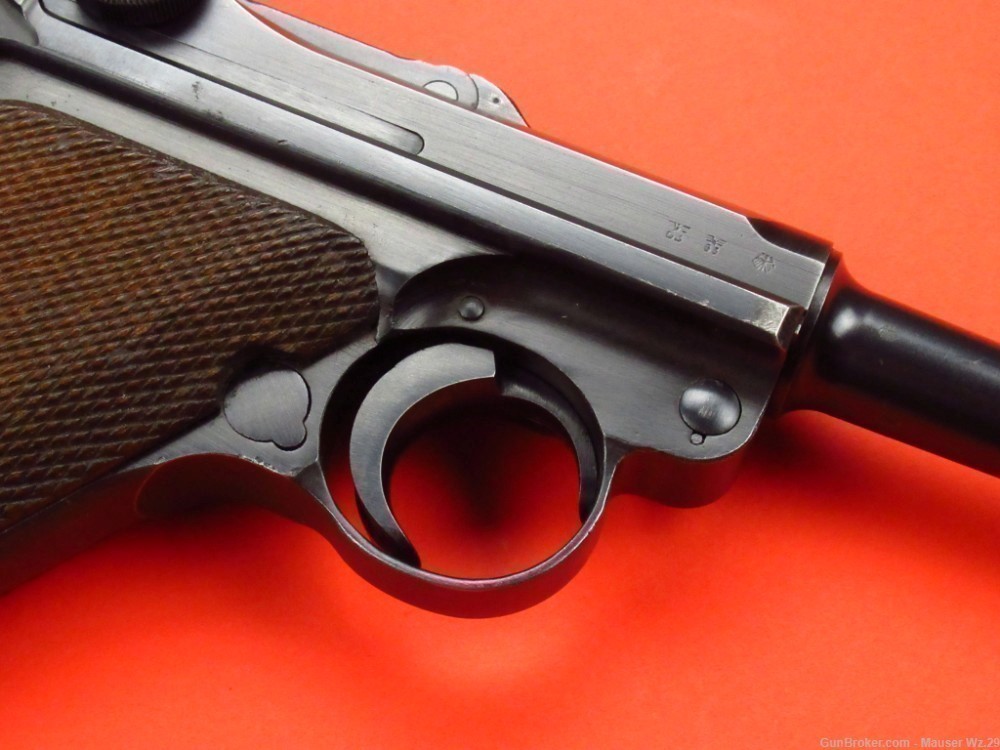 Sharp 1937 code 42 Luger P08 Mauser German Army Pistol 9mm P38 -img-45