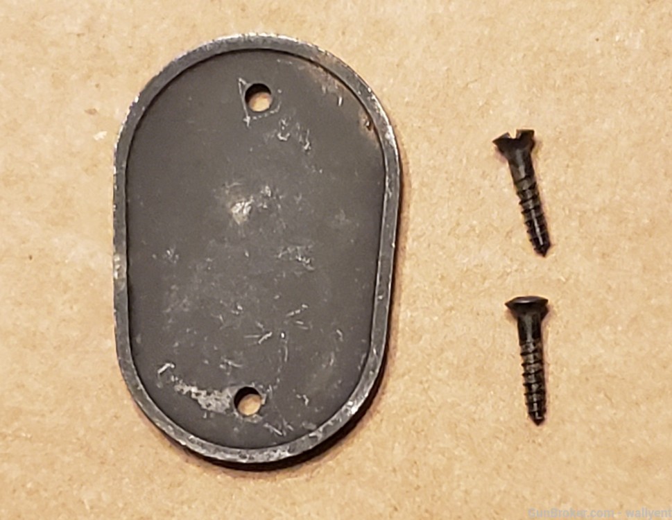 T/C Thompson Contender Metal Grip Cap? Plate with Screws-img-1