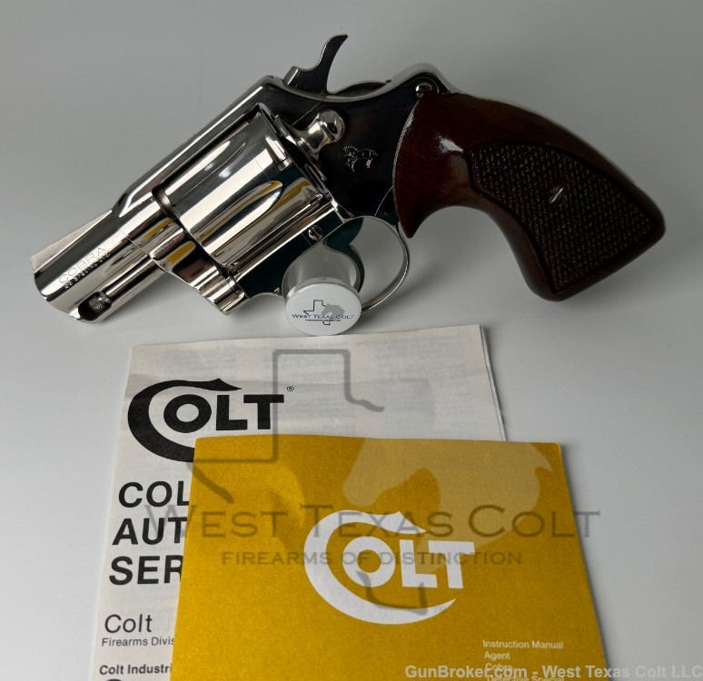 Colt Cobra Original 1975 Production Nickel 99%-img-25